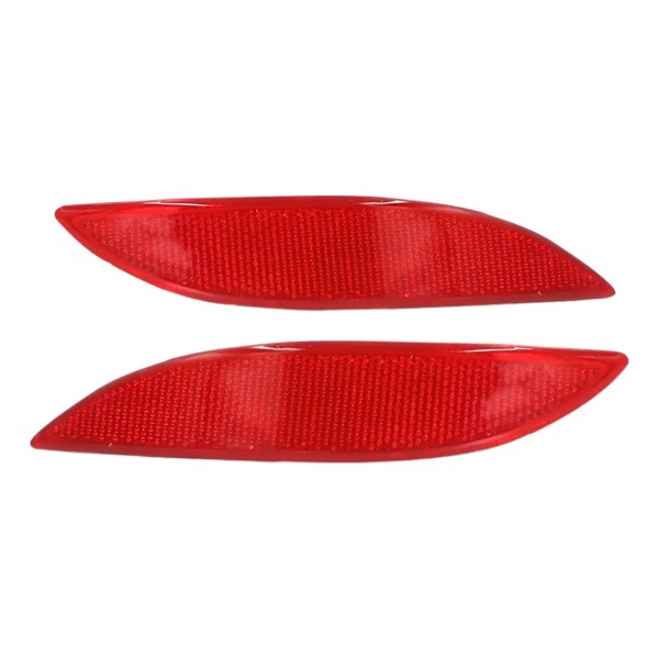 Par Refletor Parachoque Fluence 2011 12 13 14 15 16 2017 Vermelho