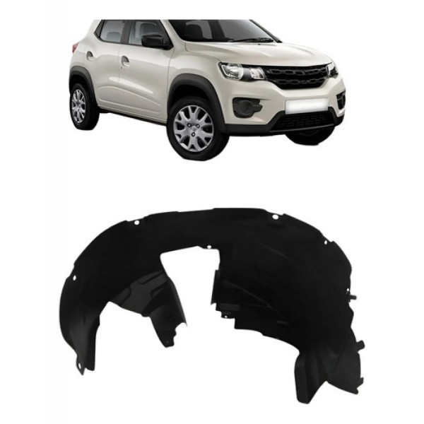 Parabarro Dianteiro Renault Kwid 2017 2018 2019 Preto