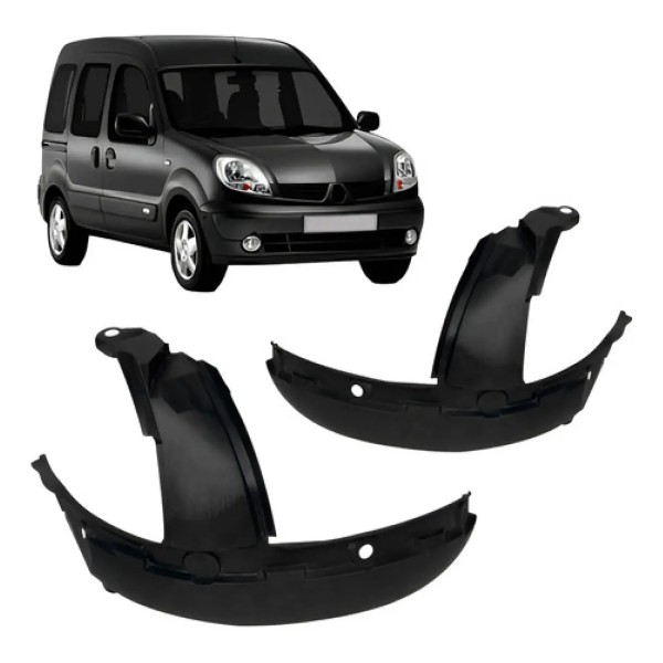Par Parabarro Dianteiro Kangoo 98/2008 Parte Traseira Oferta