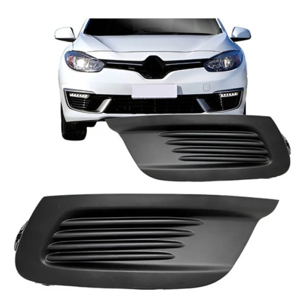 Par Moldura Milha Fluence 2014 2015 2016 Sem Furo Ambos Lados