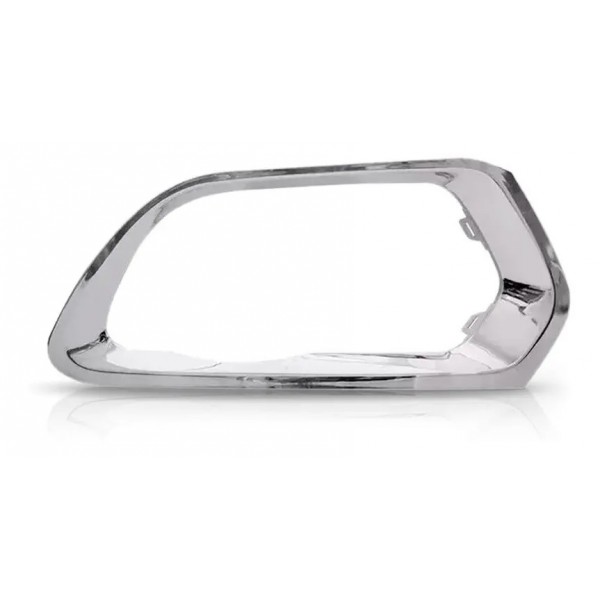 Moldura Farol Milha Renault Sandero 2015 2016 2017 2018 Crom