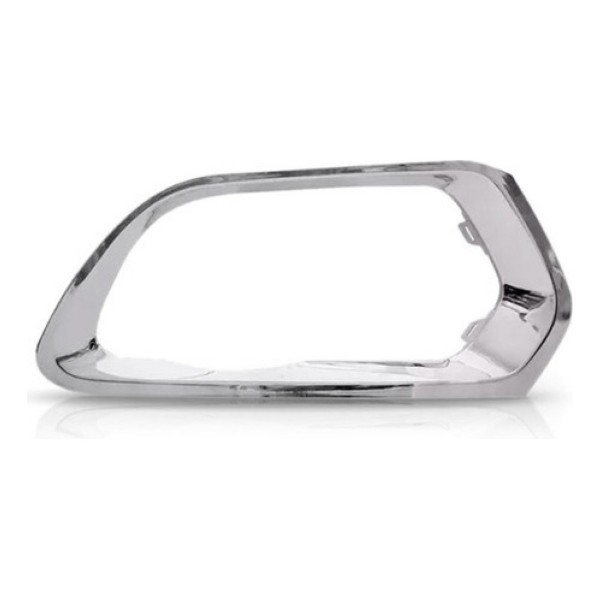 Moldura Farol Milha Renault Sandero 2015 2016 2017 2018 Crom