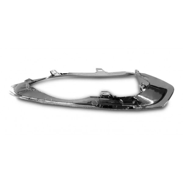 Moldura Farol Milha Renault Sandero 2015 2016 2017 2018 Crom