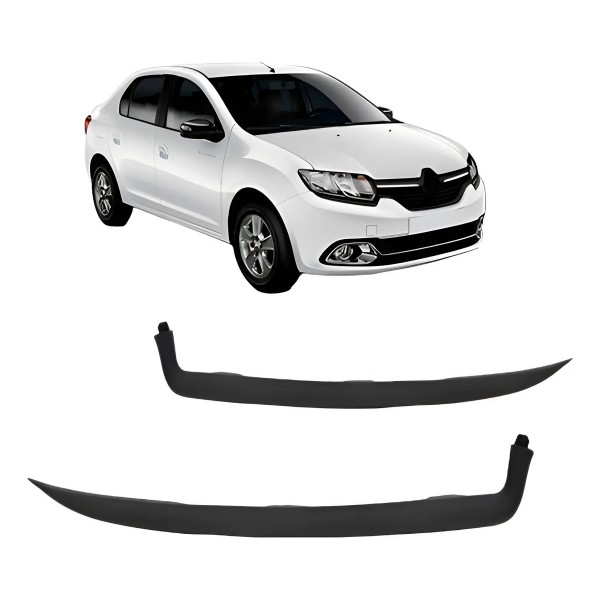 Par Friso Acabamento Farol Logan Stepway 2015 2016