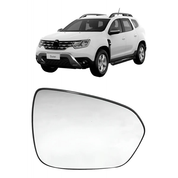 Lente Subconjunto Retrovisor C/ Aquecedor Duster 2021 A 2022