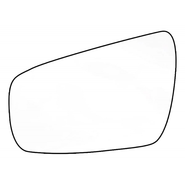 Lente Retrovisor Logan Sandero 2014 2015 2016 2017 Esquerdo