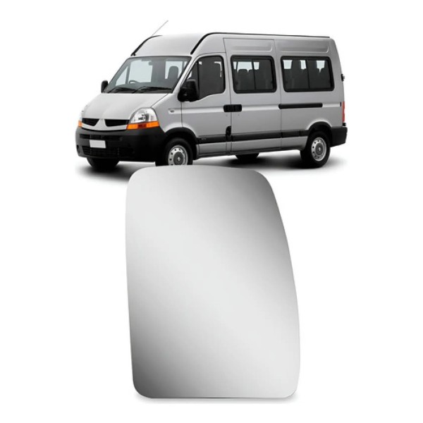 Lente Retrovisor Master 2003 A 2012 Superior C/ Aquecedor