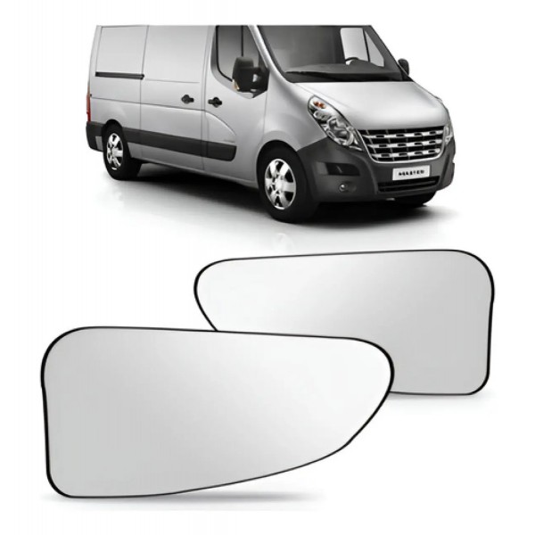 Par Lente Retrovisor Lateral Renault Master 13 Á 18 Inferio