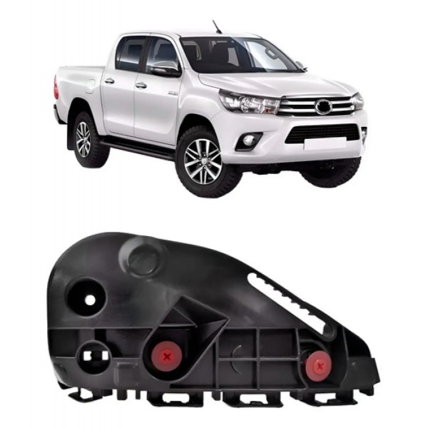 Guia Parachoque Hilux 2016 A 2020 Dianteiro Cabine Dupla