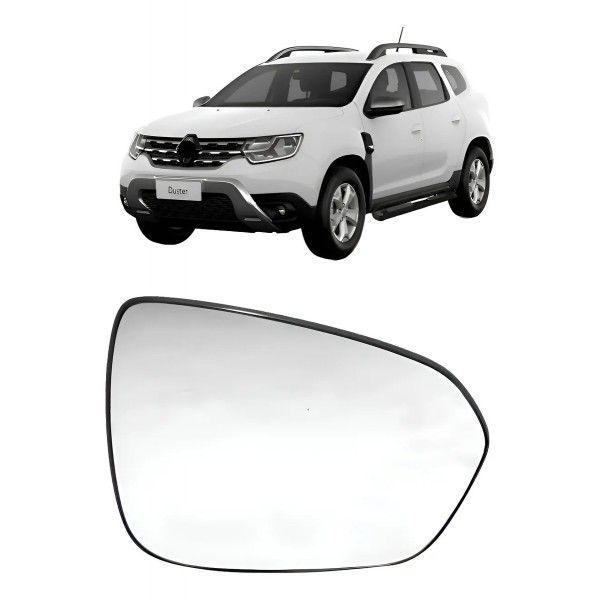 Lente Subconjunto Retrovisor Duster 2021 A 2022 Esquerdo