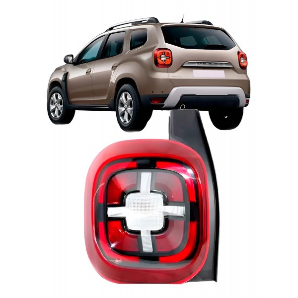 Lanterna Para Renault Duster 2021 A 2024 Sem Led