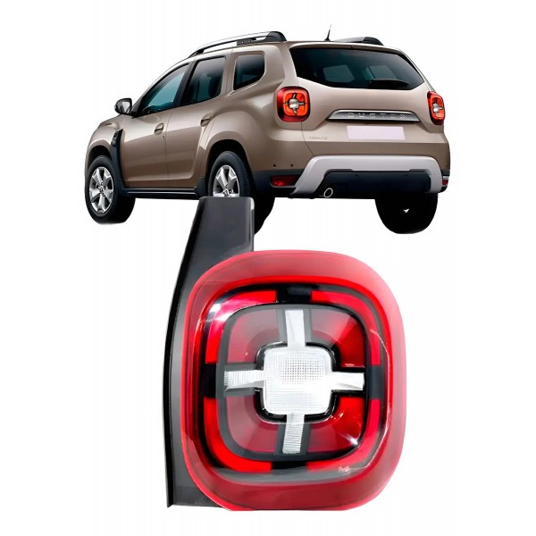 Lanterna Para Renault Duster 2021 A 2024 Sem Led