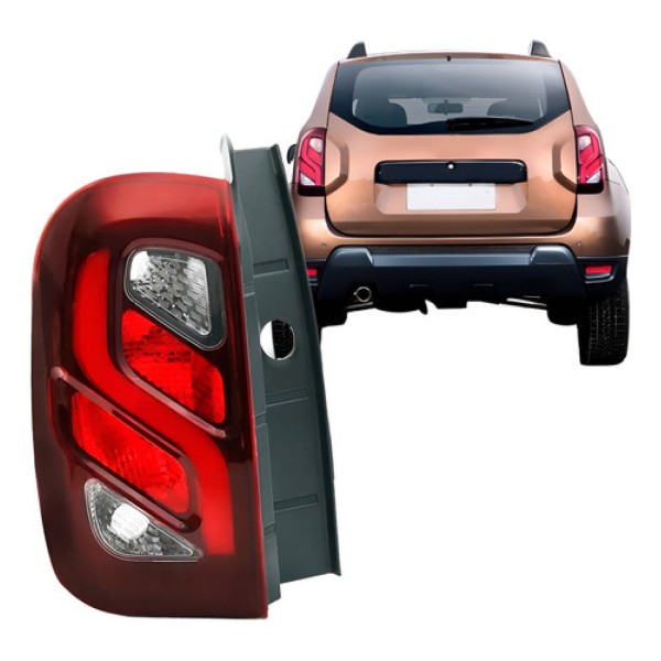 Lanterna Traseira Com Led  Duster 2016 2017 2018 2019 2020