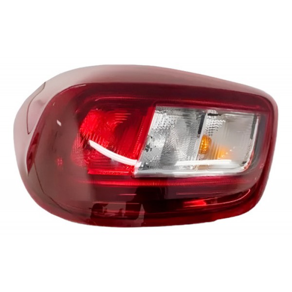 Lanterna Traseira Para Renault Kwid 2022 2023 Bicolor C/ Led