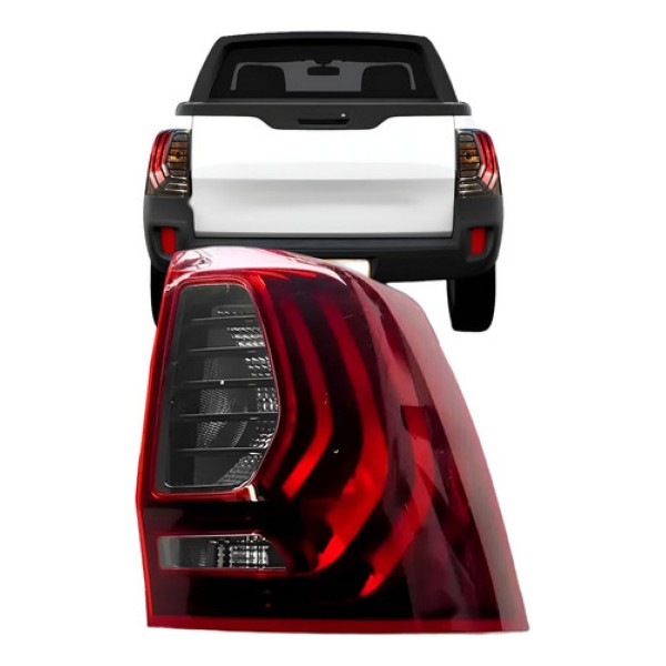 Lanterna Traseira Duster Oroch 2022 2023 Fume