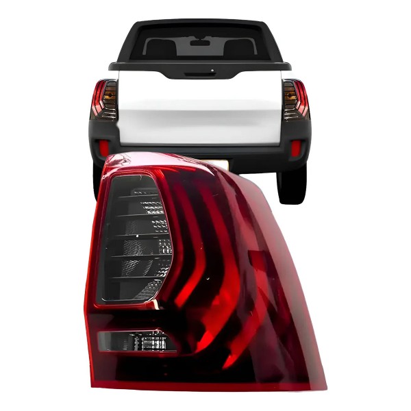 Lanterna Traseira Duster Oroch 2022 2023 Fume