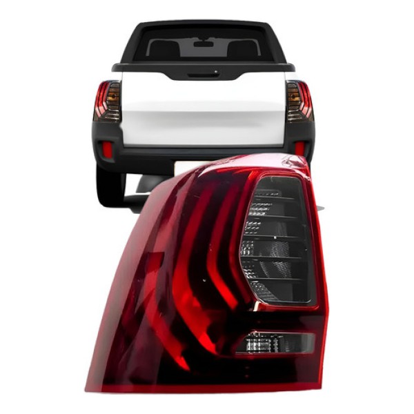 Lanterna Traseira Duster Oroch 2022 2023 Fume
