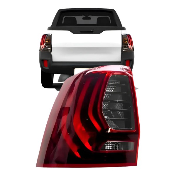 Lanterna Traseira Duster Oroch 2022 2023 Fume