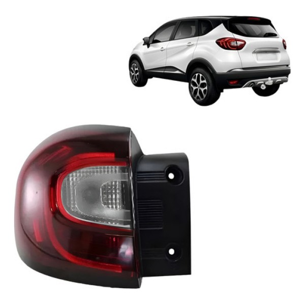 Lanterna Traseira Canto Para Renault Captur 2017 2018