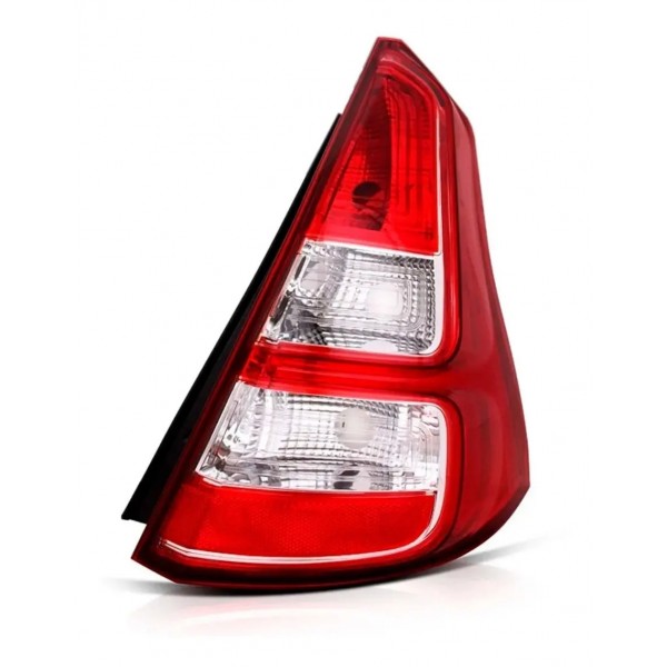 Lanterna Traseira Sandero 2012 2013 2014 Bicolor Com Friso