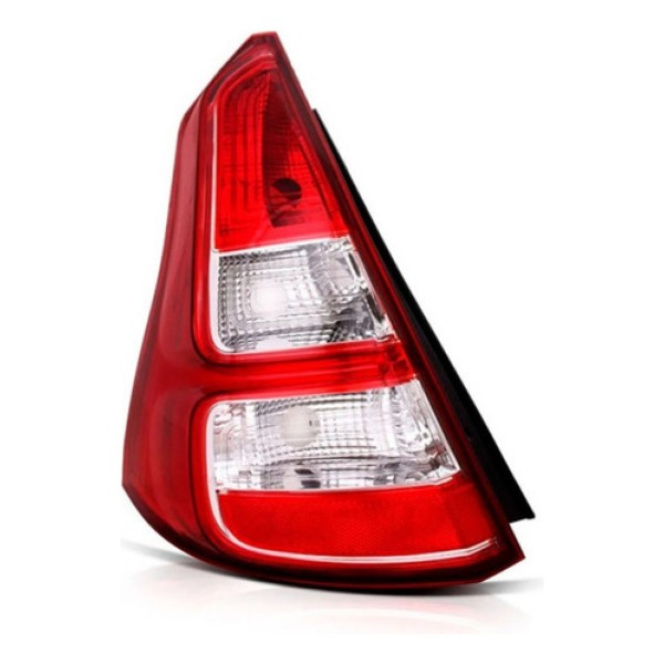 Lanterna Traseira Sandero 2012 2013 2014 Bicolor Com Friso