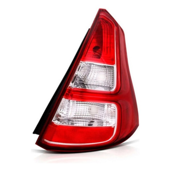 Lanterna Traseira Sandero 2012 2013 2014 Bicolor Com Friso