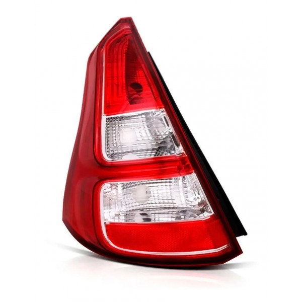 Lanterna Traseira Sandero 2012 2013 2014 Bicolor Com Friso