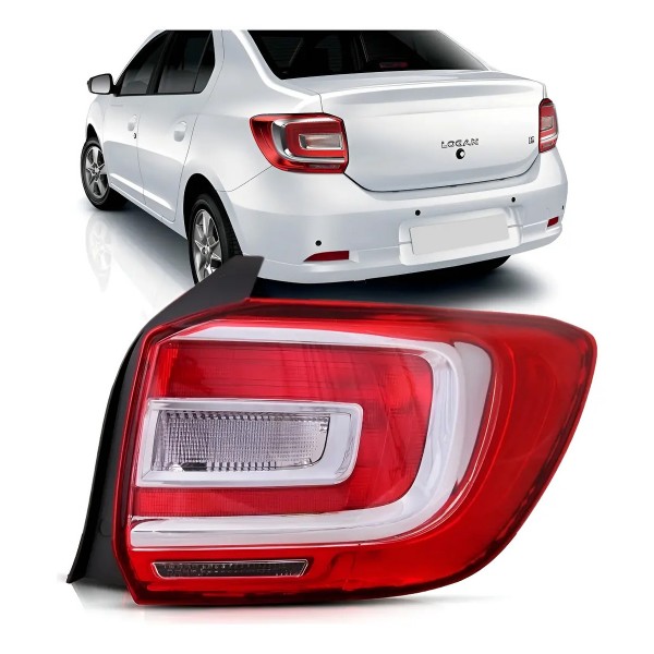 Lanterna Traseira Logan 2014 2015 2016 2017 Modelo Original