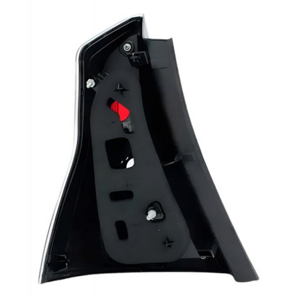 Lanterna Traseira Para Renault Sandero 12 13 14 Borda Cinza