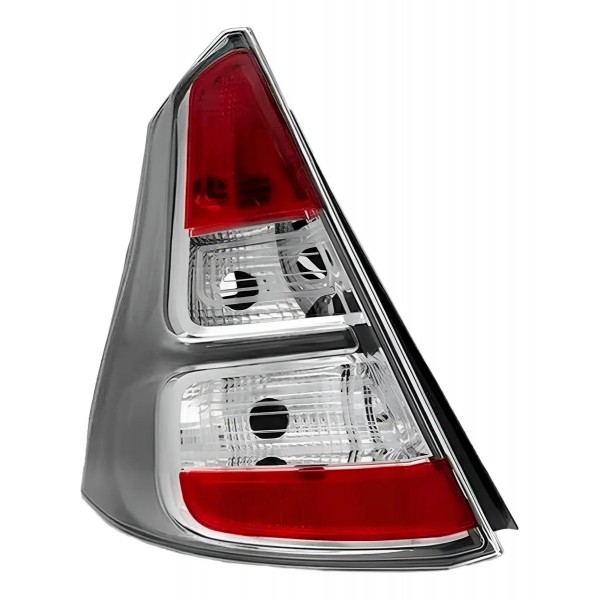 Lanterna Traseira Para Renault Sandero 12 13 14 Borda Cinza