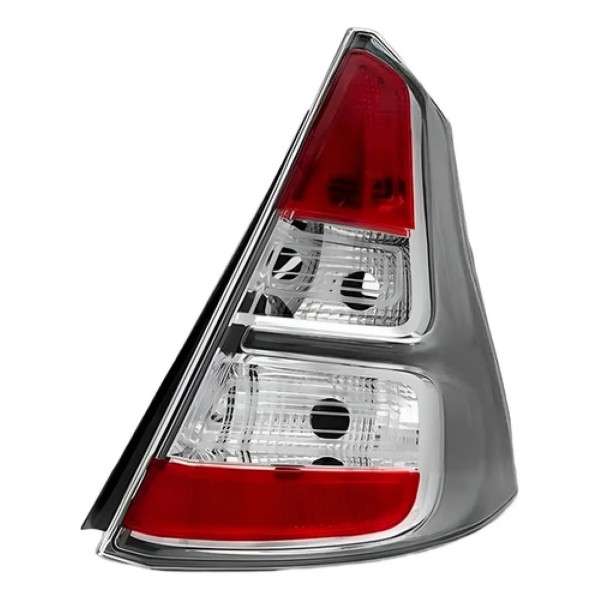 Lanterna Traseira Para Renault Sandero 12 13 14 Borda Cinza