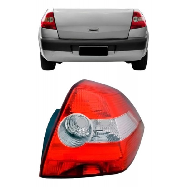 Lanterna Traseira Megane Sedan 2006 2007 2008 2009 Nova