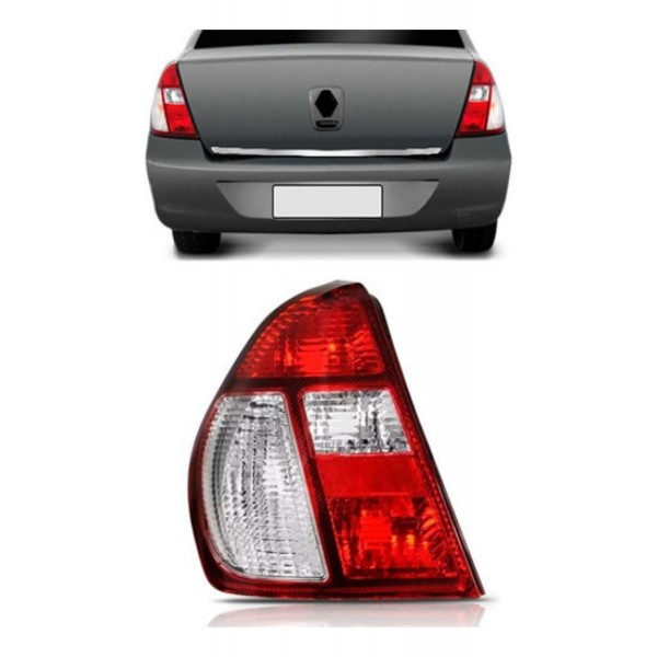 Sinaleira Traseira Clio 2003 2004 A 2008 Sedan Cristal