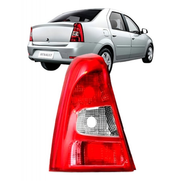 Lanterna Para Renault Logan 2011 2012 2013 Bicolor