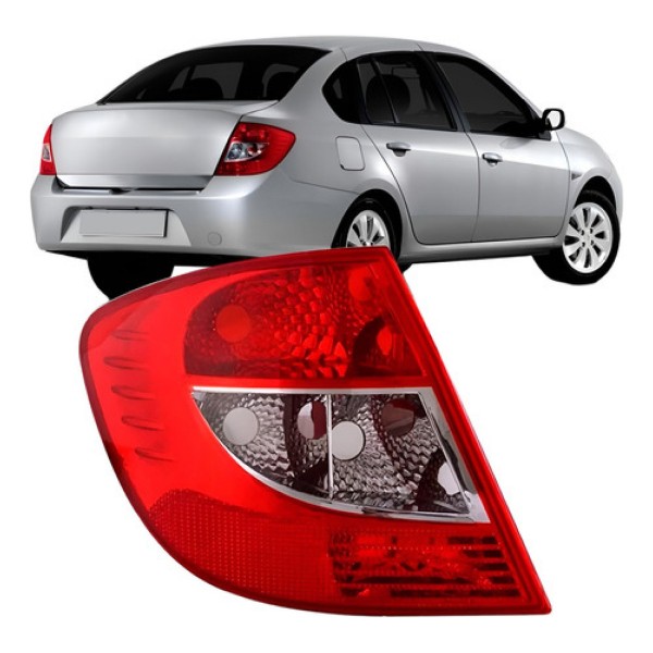 Lanterna Traseira Symbol 2009 2010 2011 2012 Sedan