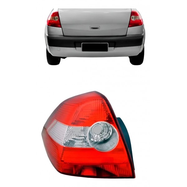 Lanterna Traseira Megane Sedan 2006 2007 2008 2009