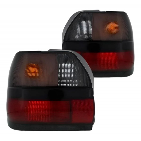 Par Lanterna Traseira Renault R19 Sedan 93 94 95 96 97 98 Ambos Lados Vermelho