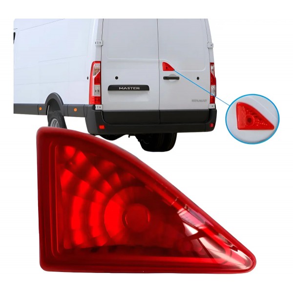 Lanterna Neblina Master 2013 2014 2015 2016 2017 2018 Vermelho