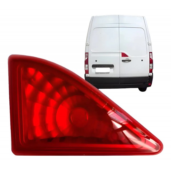 Lanterna Porta Traseira Neblina Master 2013 A 2022 Esquerdo/motorista Vermelho