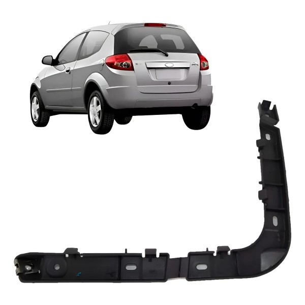 Suporte Guia Parachoque Traseiro Ford Ka 2008 2009 A 2013