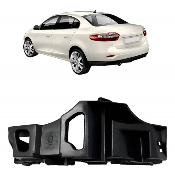 Guia Suporte Parachoque Traseiro Fluence 2014 2015 2016 2017