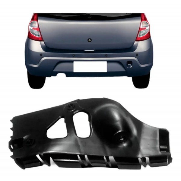Guia Suporte Parachoque Traseiro Sandero 2008 A 2014