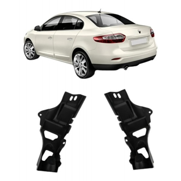 Guia Suporte Parachoque Traseiro Fluence 2010 Até 2016