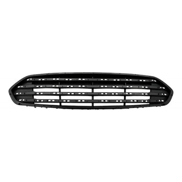 Grade Radiador Ka 2019 A 2022 Preta C/ Furo S/ Friso