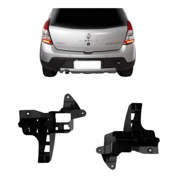 Guia Parachoque Traseiro Sandero Stepway 2008 A 2014