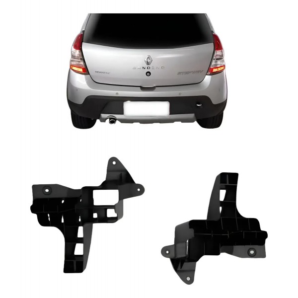 Guia Parachoque Traseiro Sandero Stepway 2008 A 2014