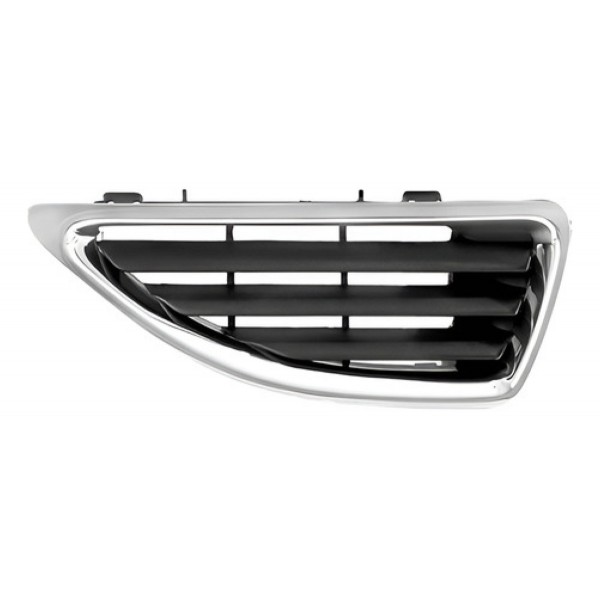 Par Grade Moldura Radiador Megane 2000/06 Aro Cromado Oferta