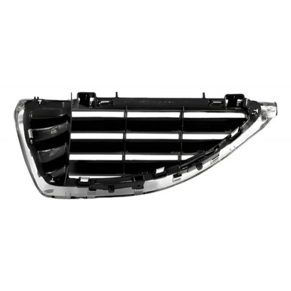 Par Grade Moldura Radiador Megane 2000/06 Aro Cromado Oferta