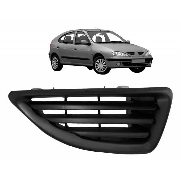 Grade Megane 2000 2001 2002 2003 Preta Sem Friso
