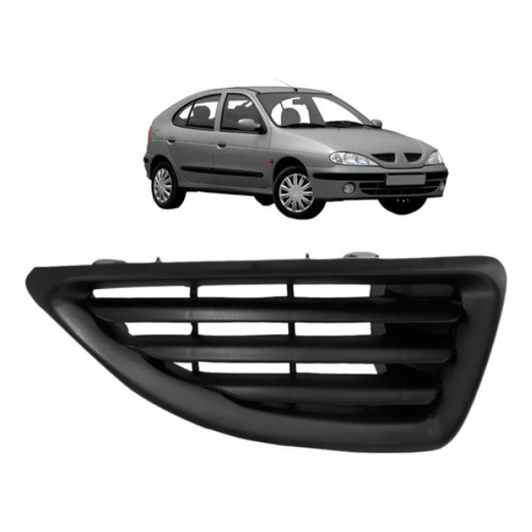 Grade Megane 2000 2001 2002 2003 Preta Sem Friso